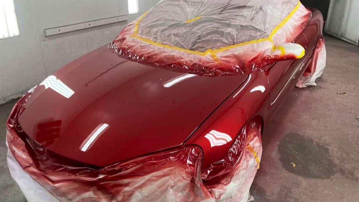 FG's Body Shop paint booth